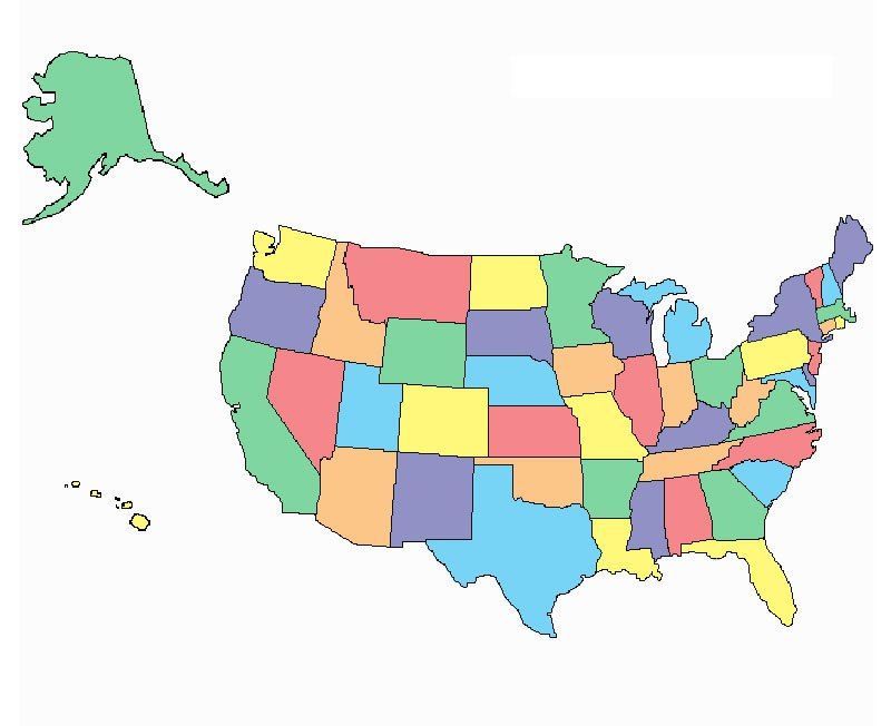 US map