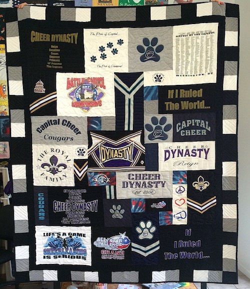 Tshirt Quilts with Borders