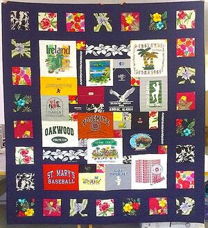 Memorial quilt From moms clothing