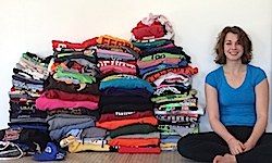 HS kid with too many T-shirts