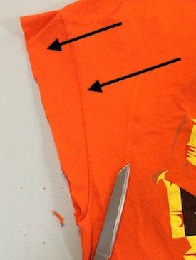 cutting_T-shirts_for_storage