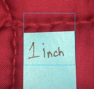 4 stitches per inch is an unacceptable stitch length for quilt a T-shirt quilt