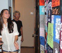 surprise - an awesome Too Cool T-shirt Quilt