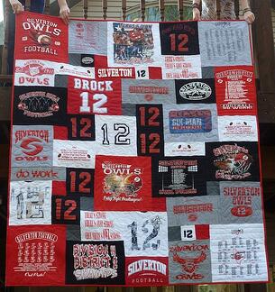 great looking tshirt quilt
