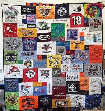 How many T-shirts do you need for a T-shirt Quilt?