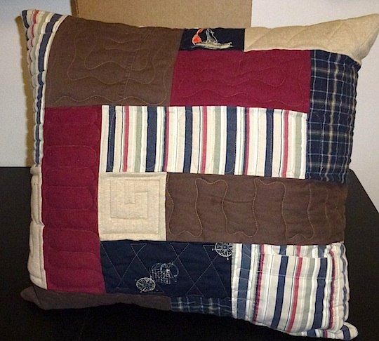 memorial clothing pillow