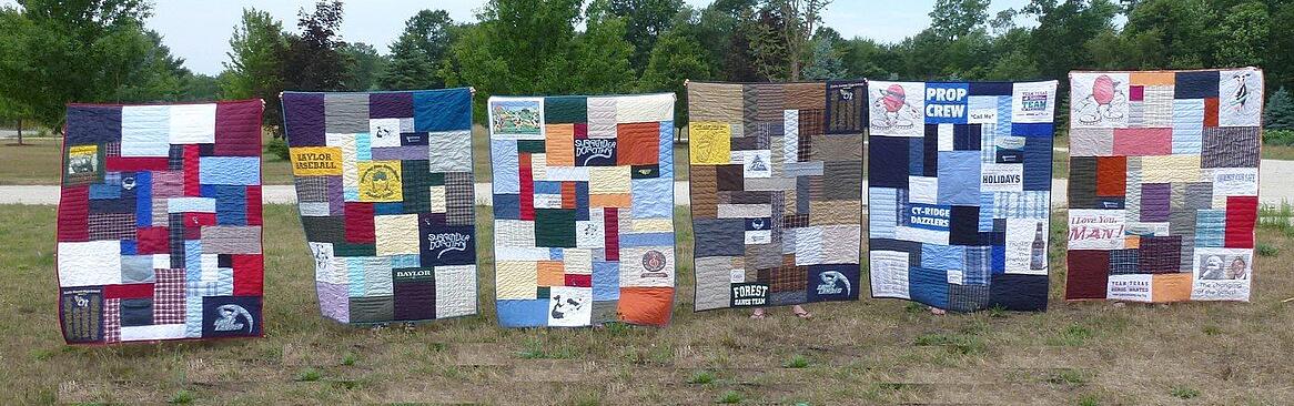 Memorial Quilts - Group of 6 