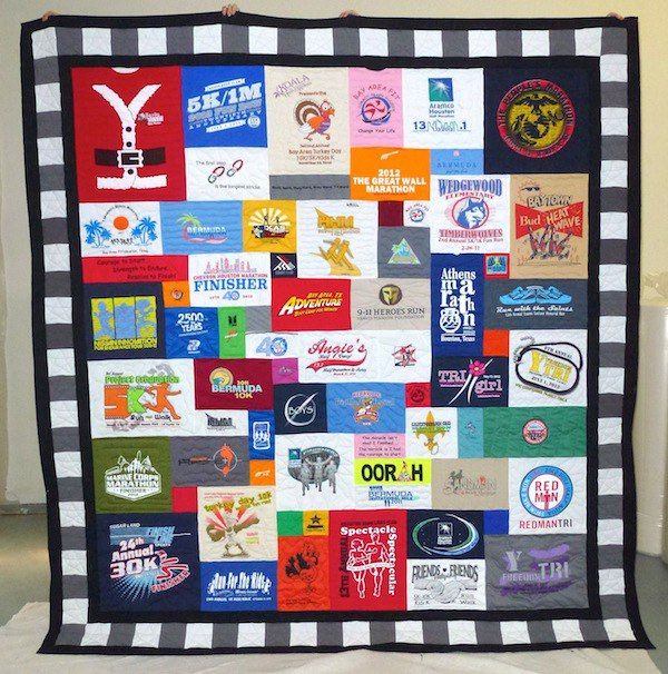 Tshirt Quilts for Runners & Triathletes