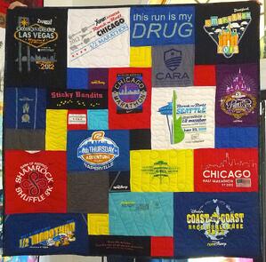 Can you use high tech fabrics used in a T-shirt quilt? Can you use high tech fabrics used in a T-shirt quilt?