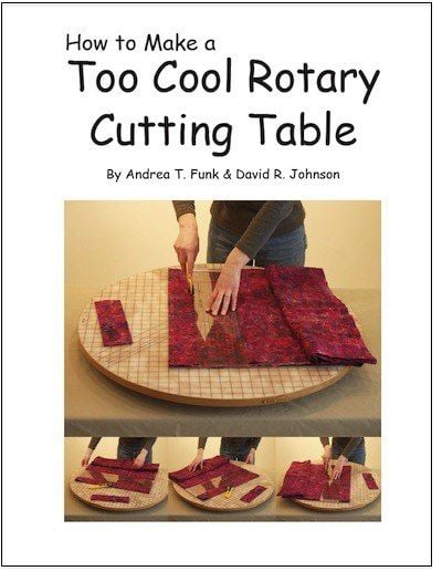 Cover of rotary cutting table directions