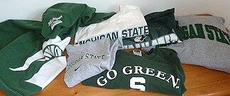 MSU T-shirts for a pillow
