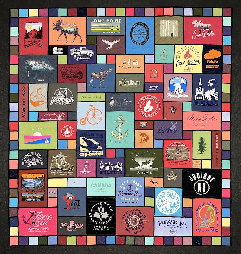 Andreas travel T-shirt Quilt