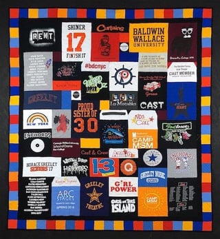 awesome t-shirt quilt
