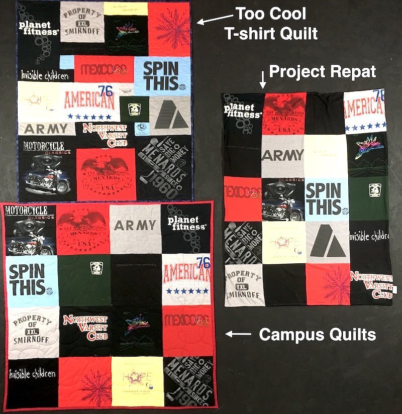 3 quilts named