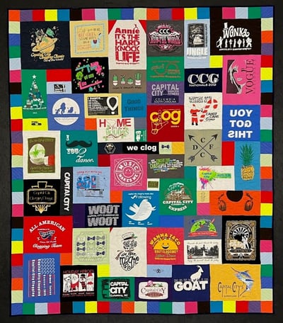 Too Cool T-shirt quilts graduation T-shirt quilt