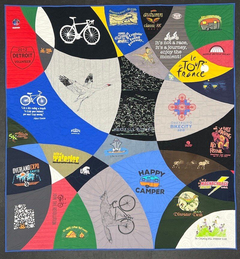 Arch Style T-shirt Quilt By Too Cool T-shirt Quilts