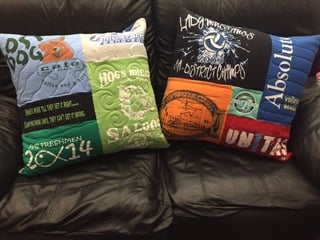 T-shirt pillows
