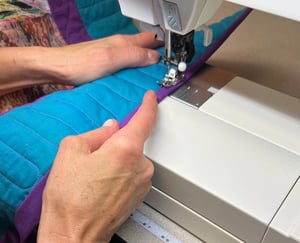 Binding a T-shirt Quilt