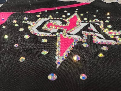 you can use T-shirts with bling on them in a Too Cool T-shirt Quilt