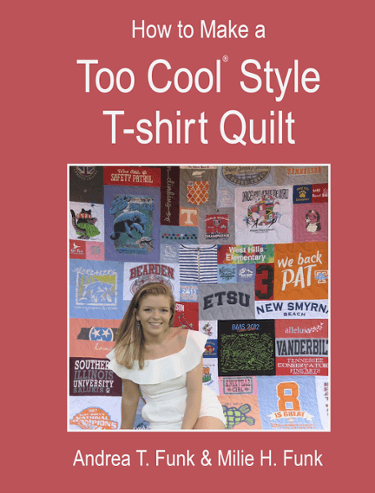 Book,  How to Make a Too Cool Style T-shirt Quilt cover
