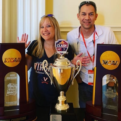 Championship Trophy for NCAA basketball 2019 UVA