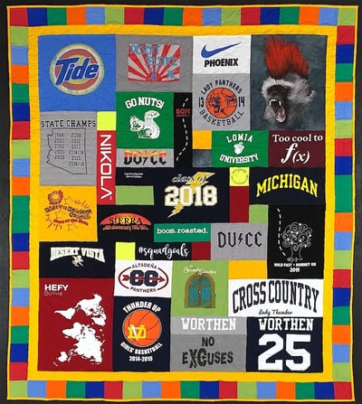 Class of 2018 T-shirt Quilt