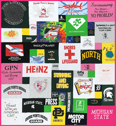 Compare 2 + 4 pieced +2 without border C