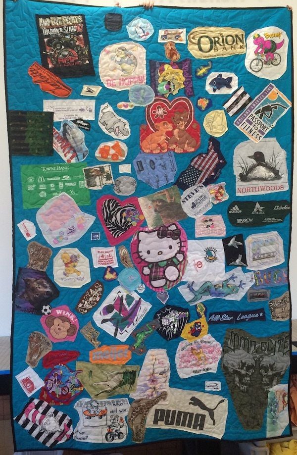 crazy t shirt quilt pattern