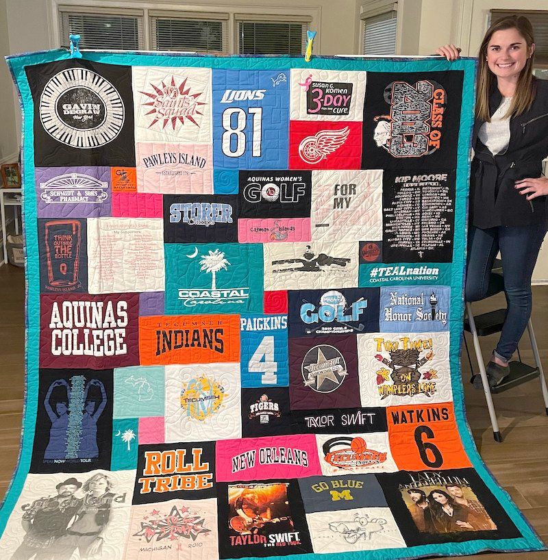 Too Cool T-shirt Quilts | Quilts Made With Your T-shirts