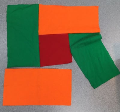 sewing a half seam in quilt construction