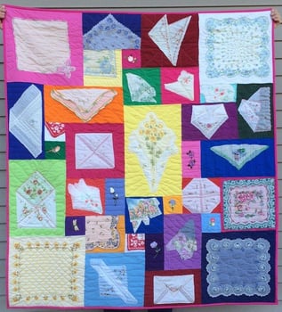 Hankie can be used in a Too Cool T-shirt Quilt