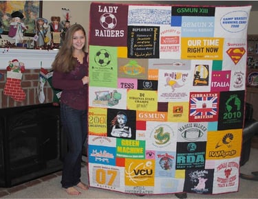 by Too Cool T-shirt Quilts