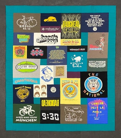 A Too Cool T-shirt Quilt quilt