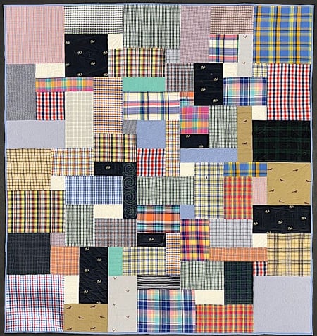 Memory clothing quilt by Too Cool T-shirt Quilts