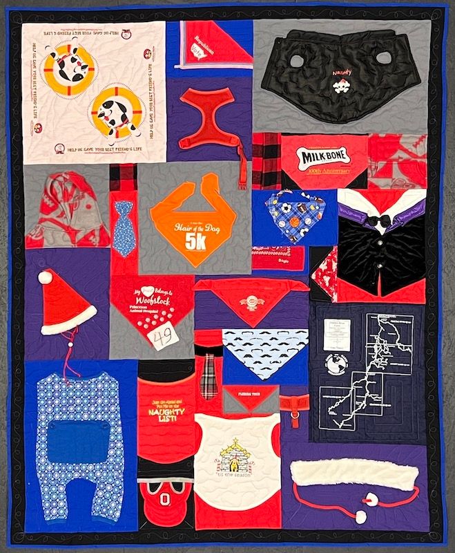 Memory clothing quilt Too Cool T-shirt Quilt