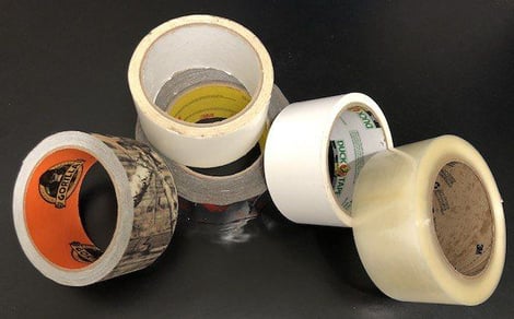 These 5 tapes are not painters tape. Don't use them to mark your T-shirts for a quilt maker.