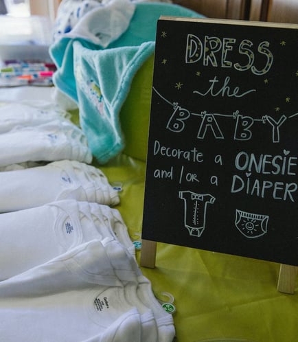 Baby Shower Onesies Party