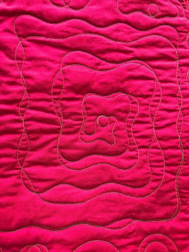 Quilting on the back of a repair blockJPG