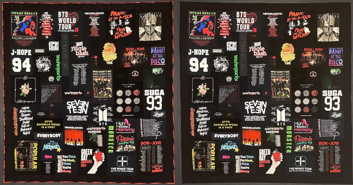 Binding Color How to Choose Backing and Binding Colors for Your T-shirt Quilt