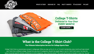 College T-shirt Club