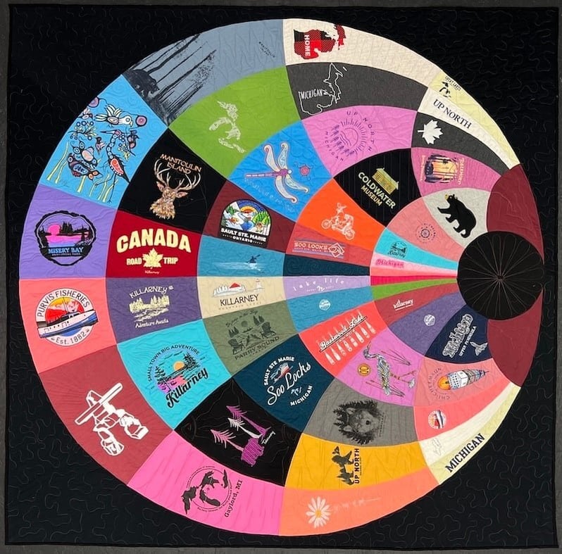 Smith Chart Inspired Quilt