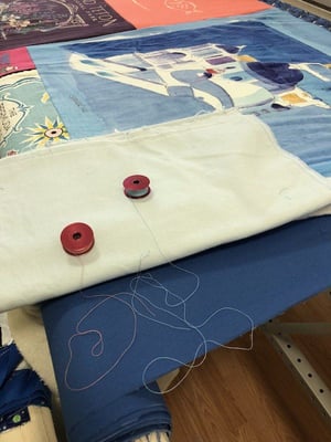 Thread choices for a T-shirt Quilt