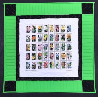 Tiny Quilt made from one T-shirt