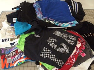 Too Many T-shirts - T-shirt quilt by Too Cool T-shirt Quilts