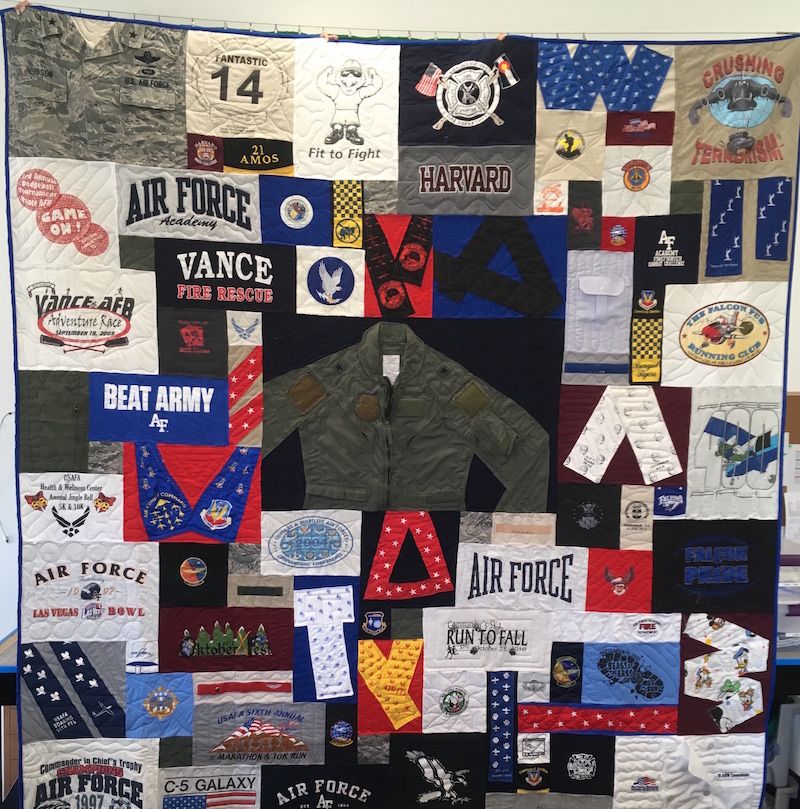 army t shirt quilt