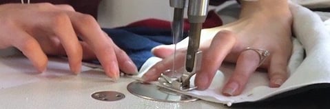 sewing a t-shirt quilt