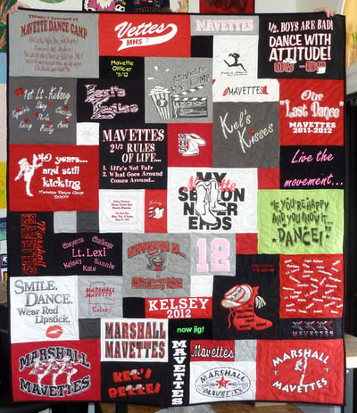 A Too Cool T-shirt Quilt quilt
