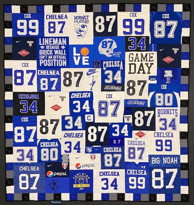 number quilt soccer