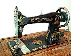 antique sewing machine - a Minnesota A