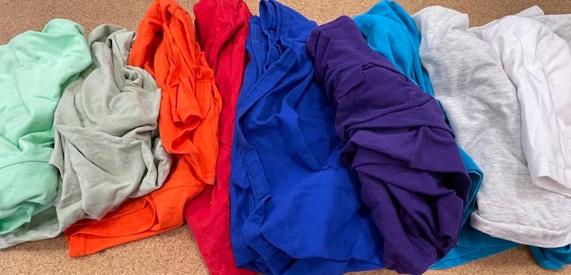squint at shirts to see if something looks wrong